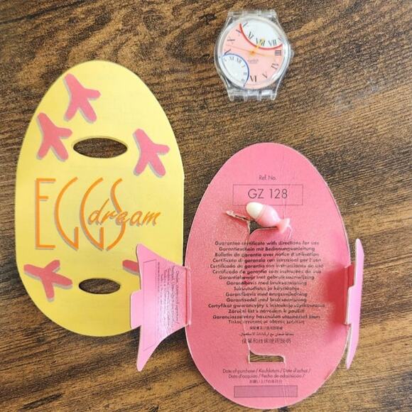 Swatch watch EGGSDREAM GZ128 1994 Specials Limited edition - Picture 5 of 6